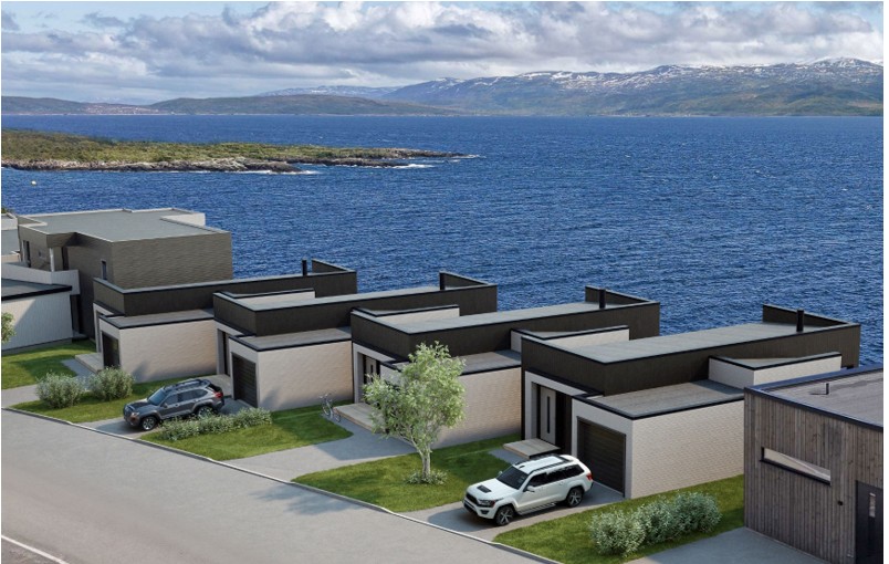 Hunstad Sør - Bjørnhollo - 2 eneboliger helt nede i sjøkanten 