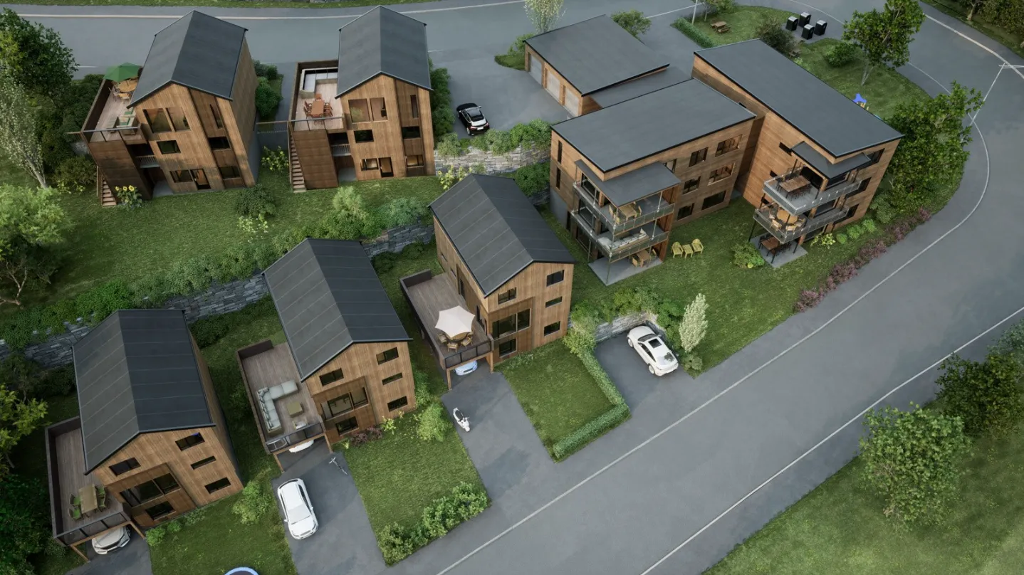 Sjøåsan Vest 6 leiligheter - 1 innflyttingsklar leilighet til salgs.